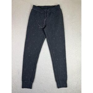 Fabletics Jogger Pants Womens Small Gray Hamilton Textured Knit Drawstring